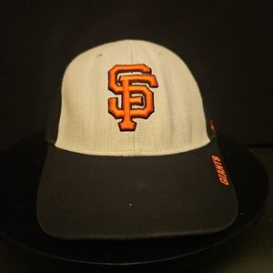 San Francisco Giants MLB '47 Brand Black And Grey Two Tone Adjustable Hat